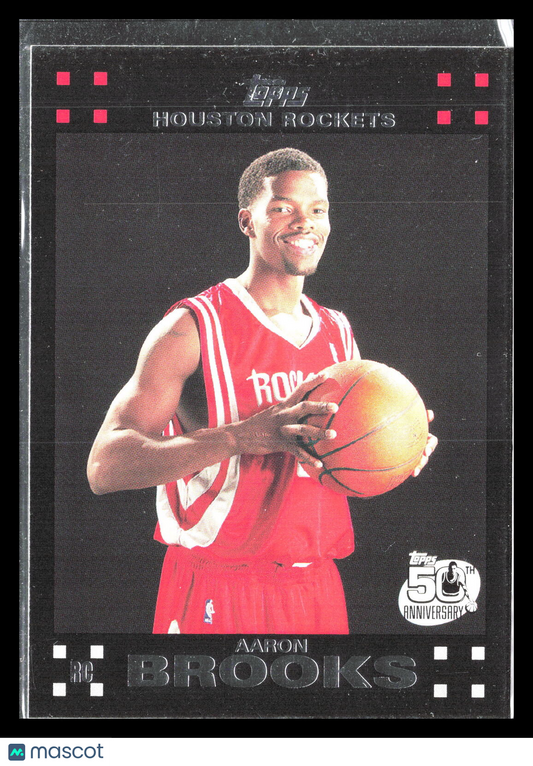 Aaron Brooks 2007 Topps #135   RC Rookie   (Houston Rockets)