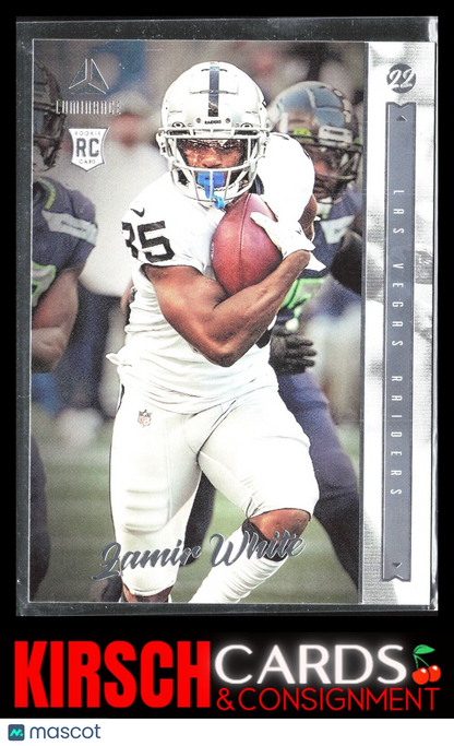 Zamir White 2022 Panini Chronicles #210 Luminance Update Rookies