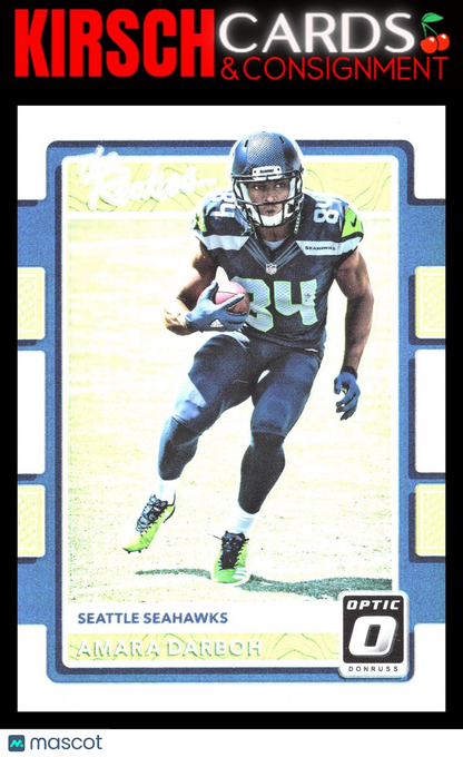 2017 Donruss Optic #29 Amara Darboh The Rookies Silver RC