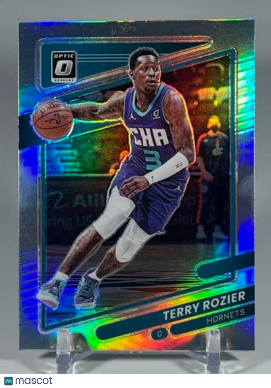 2021-22 Panini Donruss Optic Silver PRIZM Terry Rozier #22 Charlotte Hornets