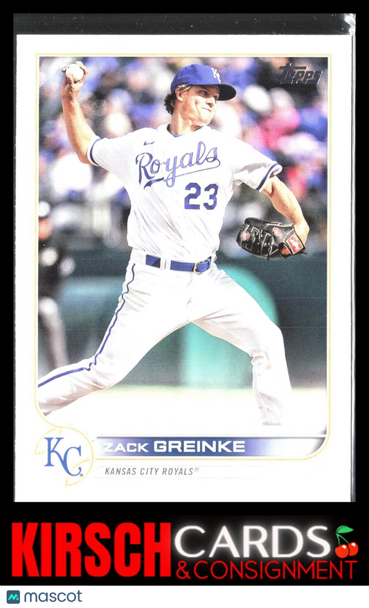 Zack Greinke 2022 Topps Update #US127 Kansas City Royals