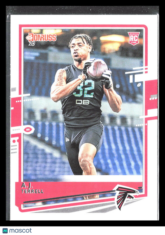 A.J. Terrell 2020 Donruss #255   RC Rookie   (Atlanta Falcons)