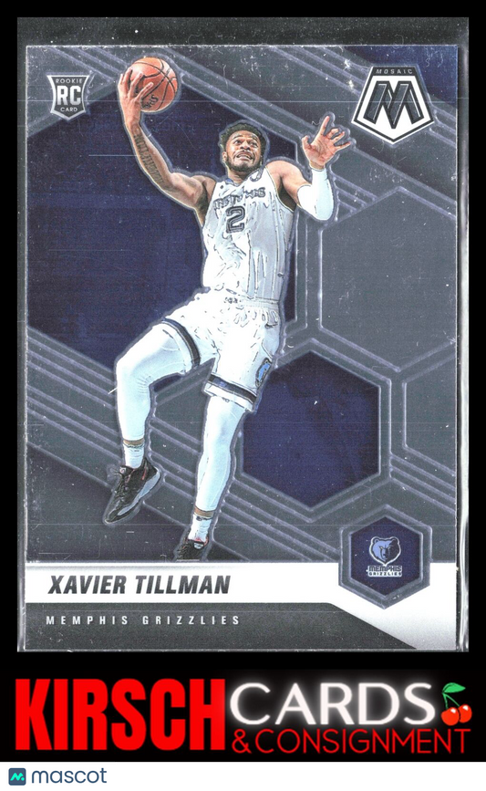 Xavier Tillman 2020-21 Panini Mosaic #213 Memphis Grizzlies