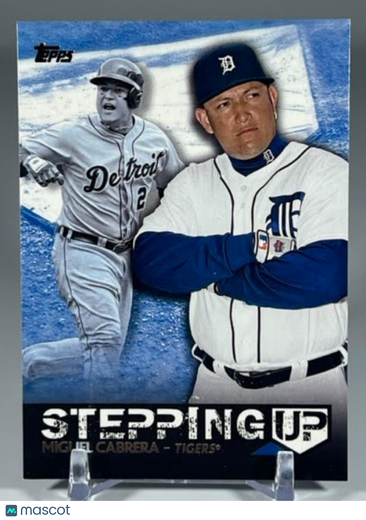 2015 Topps Stepping Up #SU7 Miguel Cabrera Insert Card