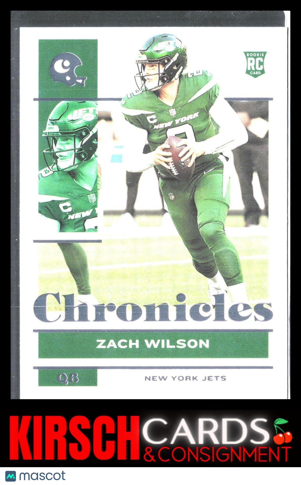 Zach Wilson 2021 Panini Chronicles #86 New York Jets