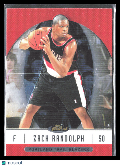 Zach Randolph 2006 Finest #39     Portland Trail Blazers