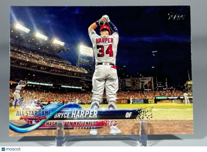 2018 Topps Update Bryce Harper #US209 All Star Game Washington Nationals