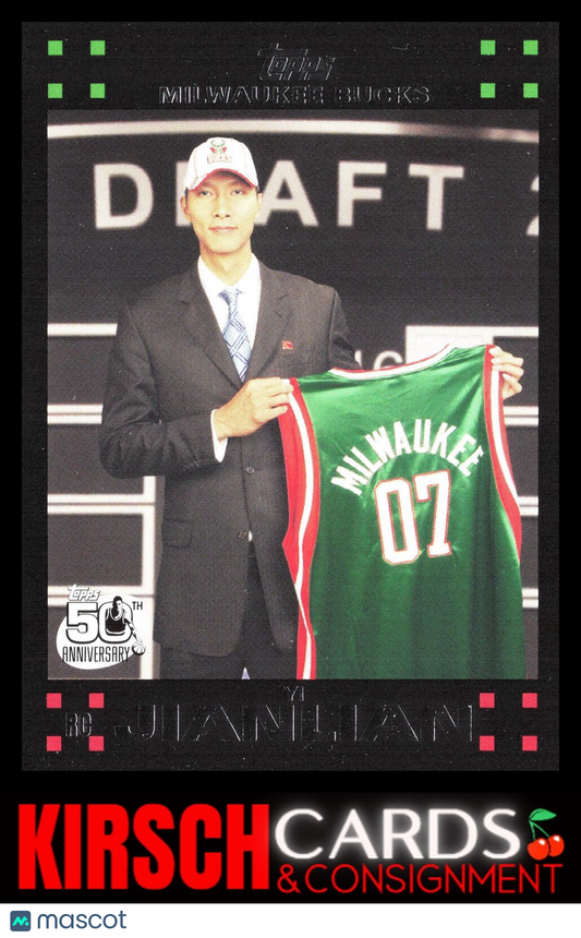 Yi Jianlian 2007-08 Topps #116 Milwaukee Bucks