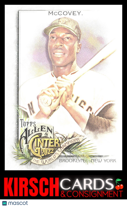 Willie McCovey 2022 Topps Allen & Ginter #129 San Francisco Giants