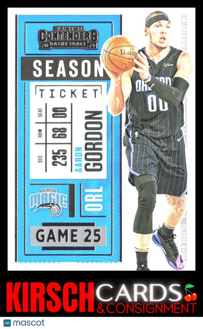 Aaron Gordon 2020-21 Panini Contenders #83 Orlando Magic