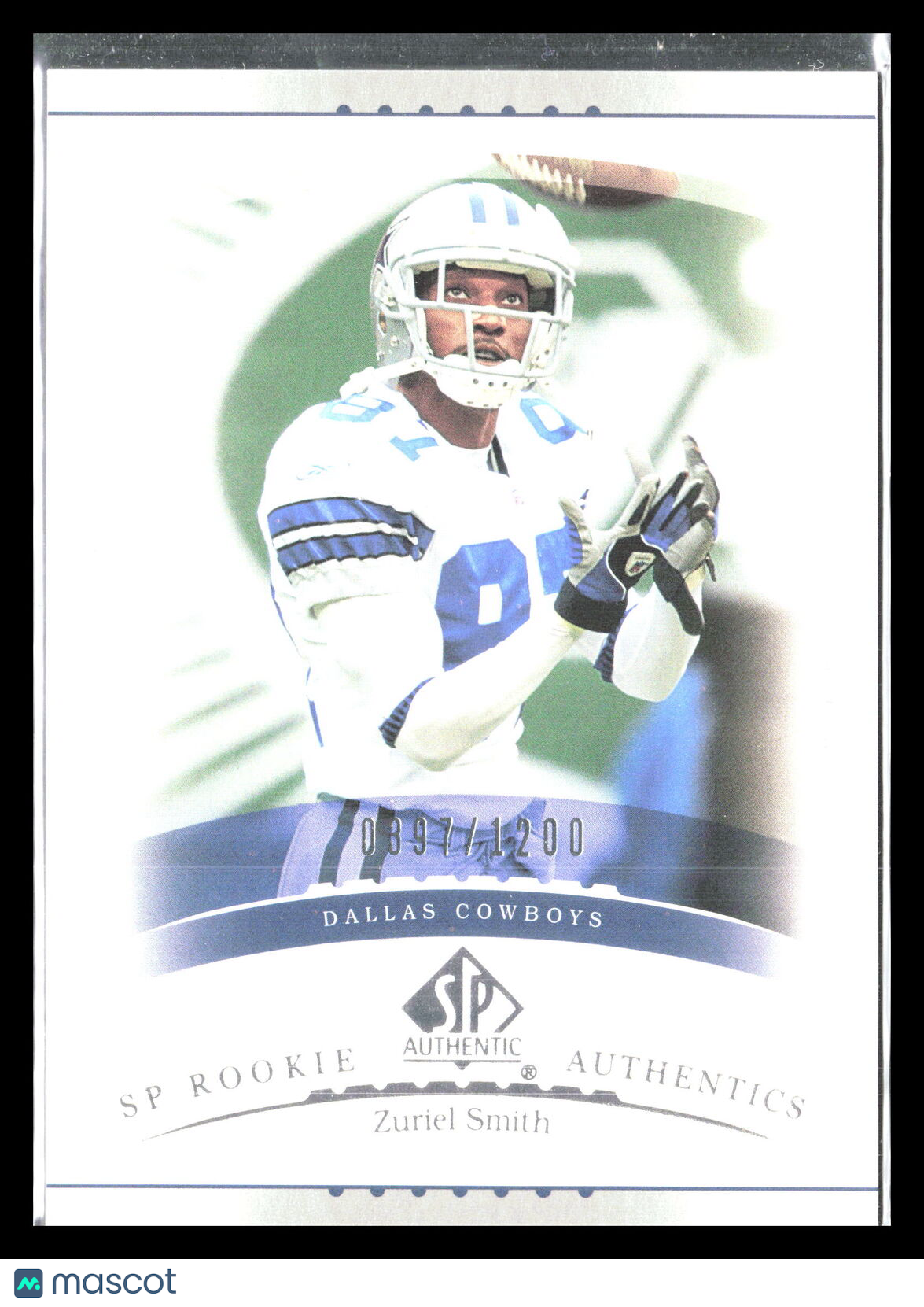 Zuriel Smith 2003 SP Authentic #189  Rookie  Dallas Cowboys