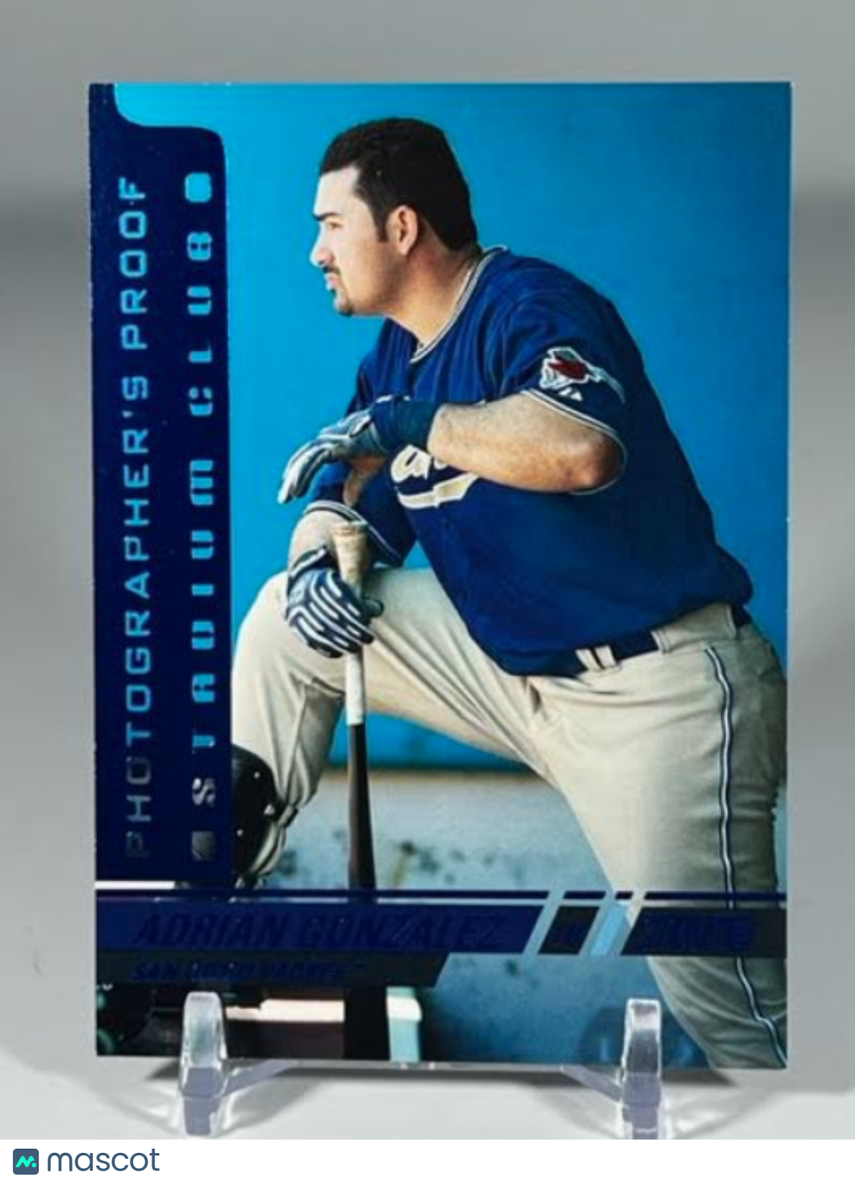 2008 Stadium Club Photographer's Proof Blue #41 Adrian Gonzalez 24/99