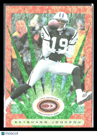 1999 Donruss Preferred QBC #22 Keyshawn Johnson Power Near mint or better