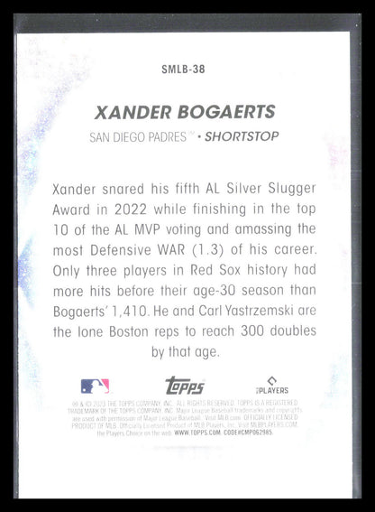 Xander Bogaerts 2023 Topps #SMLB-38     Stars of MLB