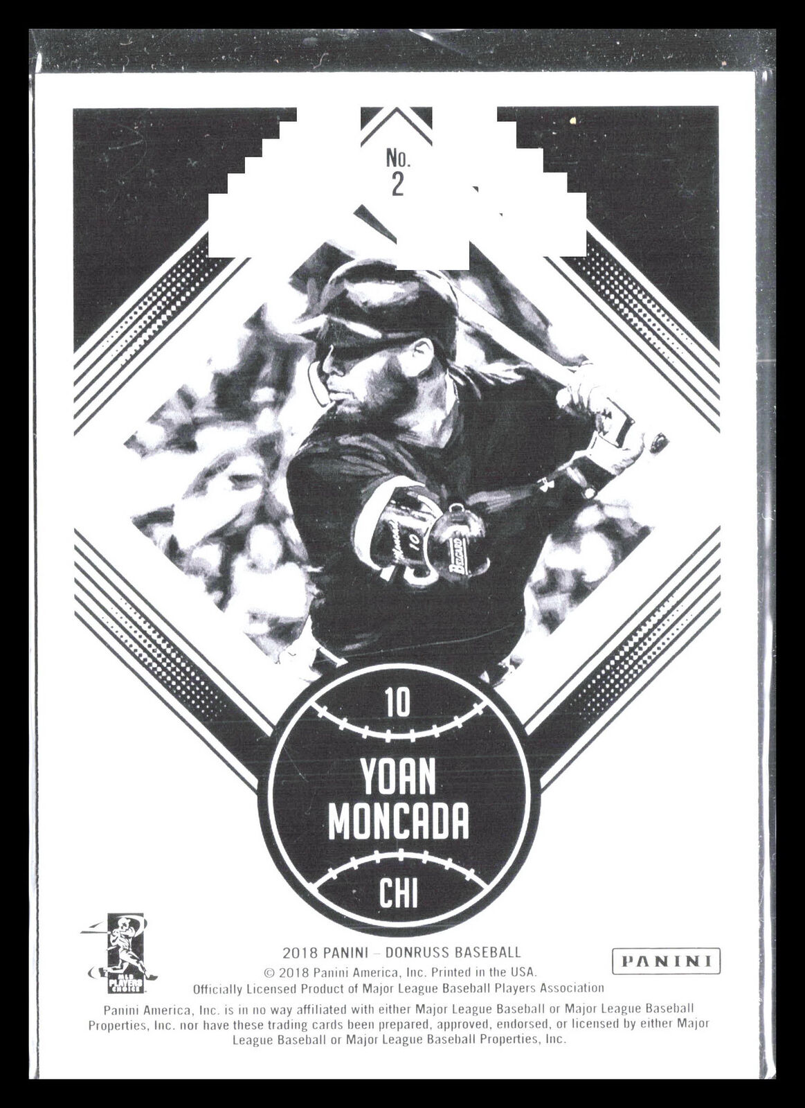 Yoan Moncada 2018 Donruss #2   DK    (Chicago White Sox)