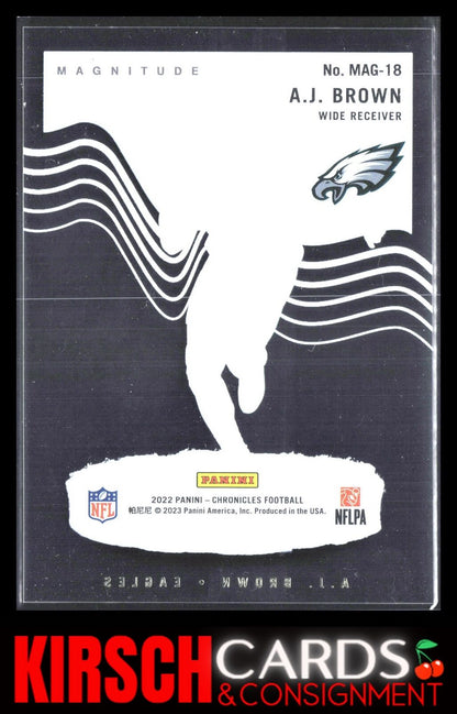 A.J. Brown 2022 Panini Chronicles #MAG-18 Magnitude Philadelphia Eagles